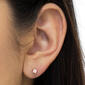 Diamond Classics&#8482; 10kt. Rose Gold 1/10ctw. Stud Earrings - image 3