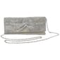 Jessica McClintock Hellene Crystal Mesh Clutch with Chain - image 2