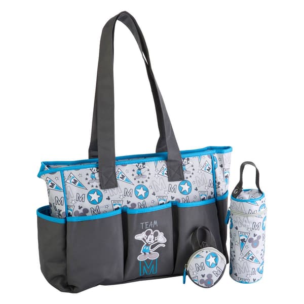 Disney Team Mickey Diaper Bag Set