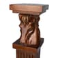 9th & Pike® Brown Polystone Traditional Pedestal Table - image 6