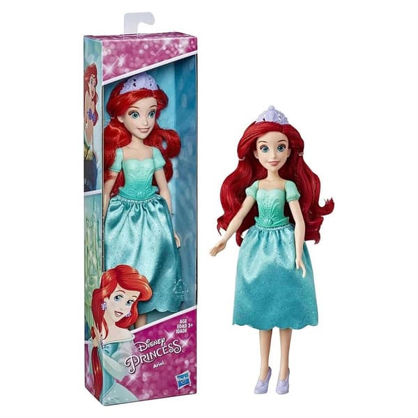 Disney 12in. Ariel Doll - image 