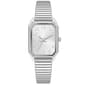 Silver-Tone & Light Silver Sunray Dial Watch - 14915S-07-E28 - image 1