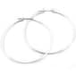 Guess Large Silver Hoop Earrings - image 1
