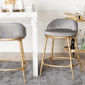 Baxton Studio Aarush Modern Rustic Counter Stool - image 8