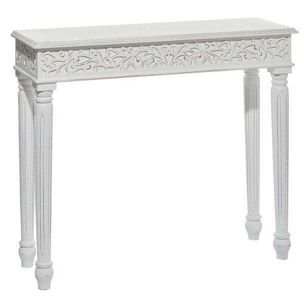9th & Pike&#40;R&#41; Large Wood Carved Console Table - image 