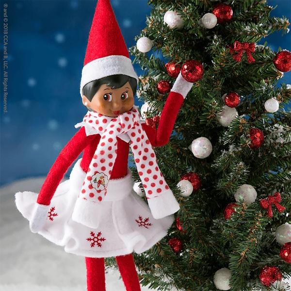 The Elf on the Shelf® CC Snowflake Skirt & Scarf