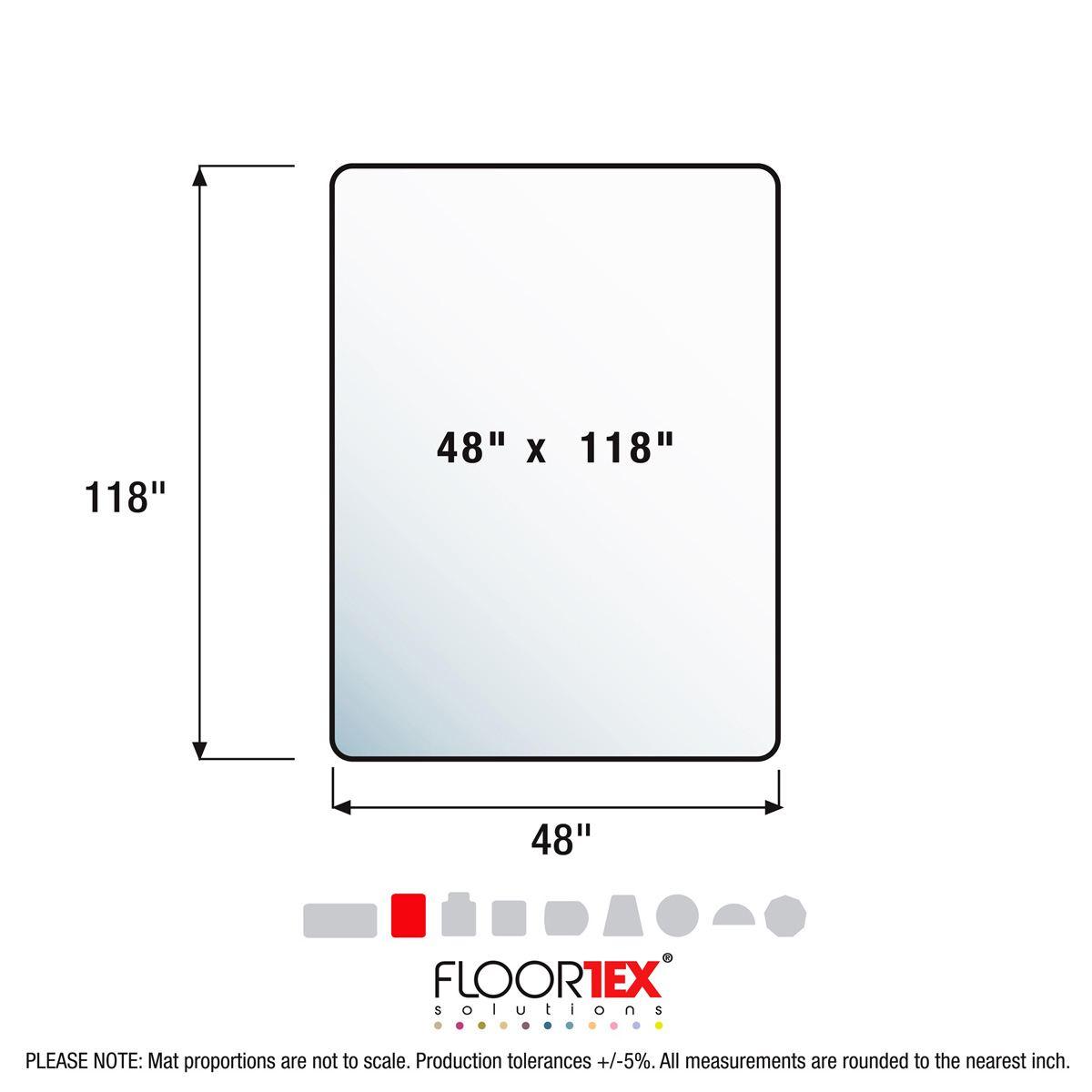 Floortex® Ultimat® Polycarbonate Chair Mat for Carpets