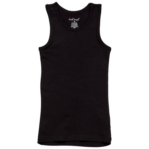 Girls (7-16) Pink Angel(tm) Lycra Tank Top - image 
