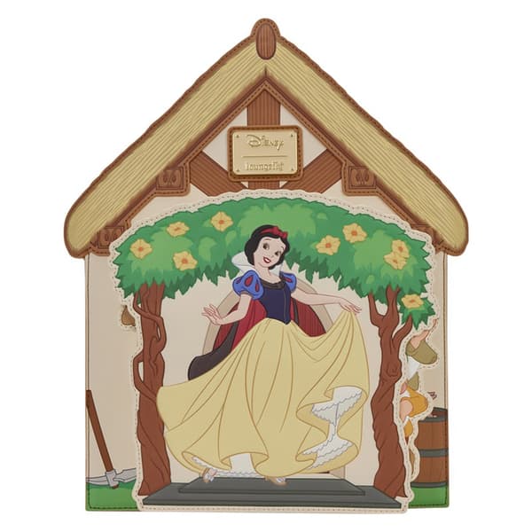 Loungefly Snow White Cottage Mini Backpack - image 