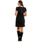 Womens Harper 241 Tulip Sleeve Crew Neck A-Line Dress - image 2