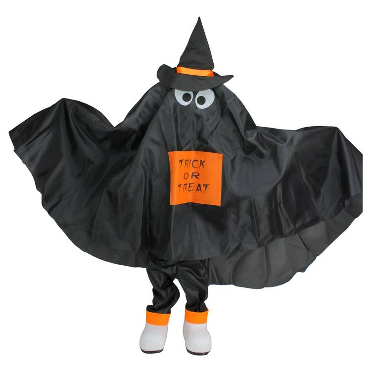 Northlight Seasonal Pumpkin & Bat Standing Figures - Set of 3
