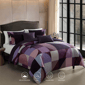 Bebejan Orchid Matrix 5pc. Reversible Comforter Set - image 11