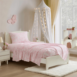 Laura Ashley® Kids Toile Unicorn Sheet Set