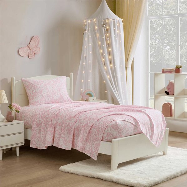 Laura Ashley® Kids Toile Unicorn Sheet Set