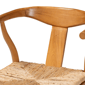 bali & pari Fika Dining Chair with Woven Seagrass Seat - image 5