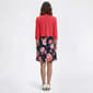 Womens Perceptions 3/4 Sleeve Floral Jacket Dress - image 2