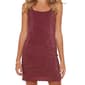 Juniors Madden Girl Metallic Knit Scoop Neck Mini Sheath Dress - image 3