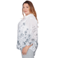 Plus Size Alfred Dunner Al Fresco Floral Button Front Blouse - image 4