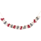 Northlight 6.5ft. Count Down to Christmas Gift Bags Garland - image 2