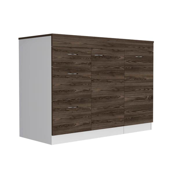 FM FURNITURE Joliet Two-Tone Kitchen Base Cabinet - image 
