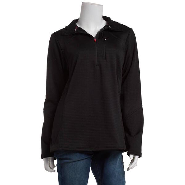 Womens Spyder Grid Fleece 1/2 Zip Pullover Sweatshirt - image 