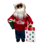 Santa''s Workshop 15in. The North Pole Shopper Santa - image 1