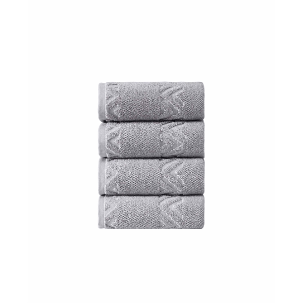 Ozan Premium Home Turkish Cotton Sovrano Luxury 4pc. Hand Towels - image 