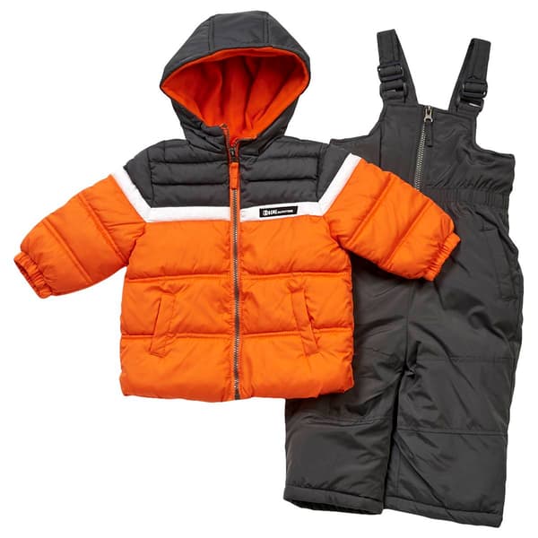 Baby Boy iXtreme® Color Block Puffer Snowsuit