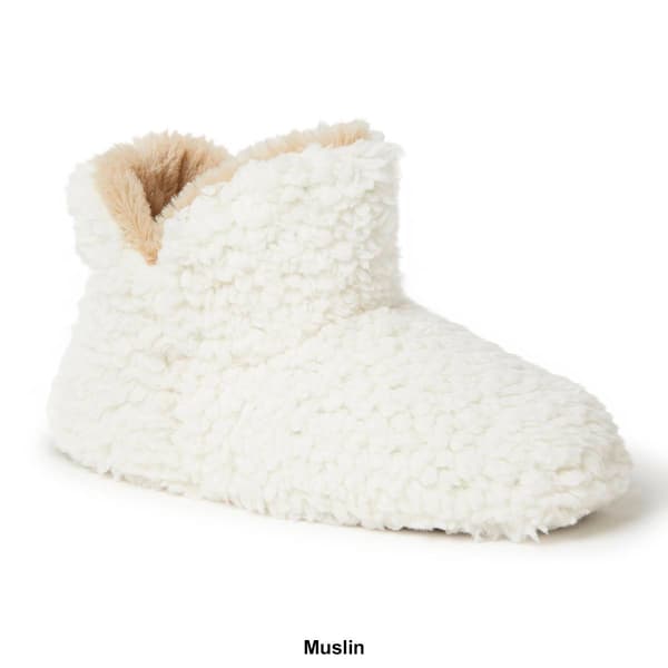 Womens Dearfoams® Fluffy Bootie Slippers - Boscov's