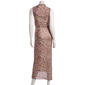 Juniors Madden Girl Mesh Funnel Neck Midi Dress - Taupe - image 3