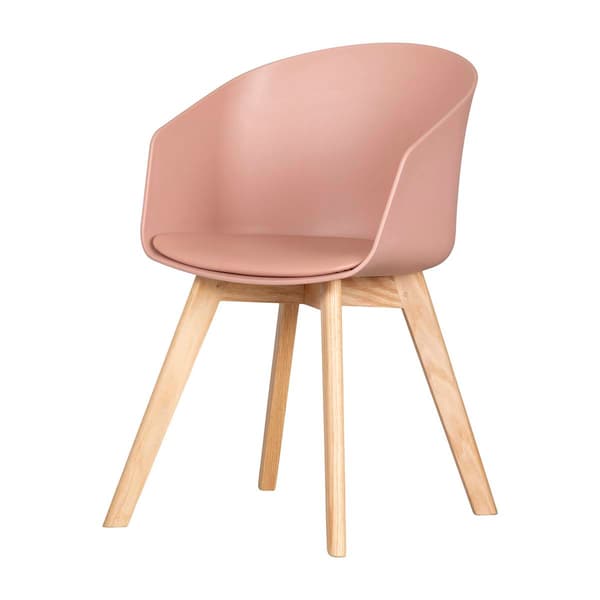 South Shore Flam Chair with Wooden Legs