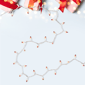 Northlight 10ft. Mini Clear with Red Tips Christmas Light Set - image 3