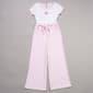 Girls (7-16) No Comment Ringer Tee w/ Paperbag Waist Jumpsuit - image 2