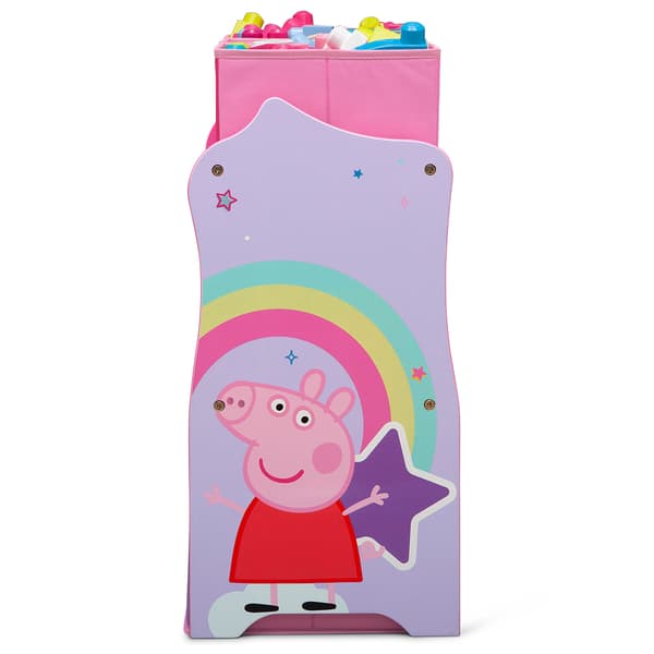 Delta Children Peppa Pig Six Bin Toy Storage Organizer