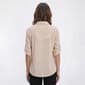 Petite Emily Daniels Roll Tab Elbow Sleeve Dot Blouse - image 2