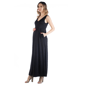 Plus Size 24/7 Comfort Apparel Sleeveless Maternity Maxi Dress - image 2