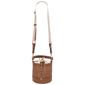 Tommy Bahama Raffia & Woven Drawstring Convertible Bucket Bag - image 8