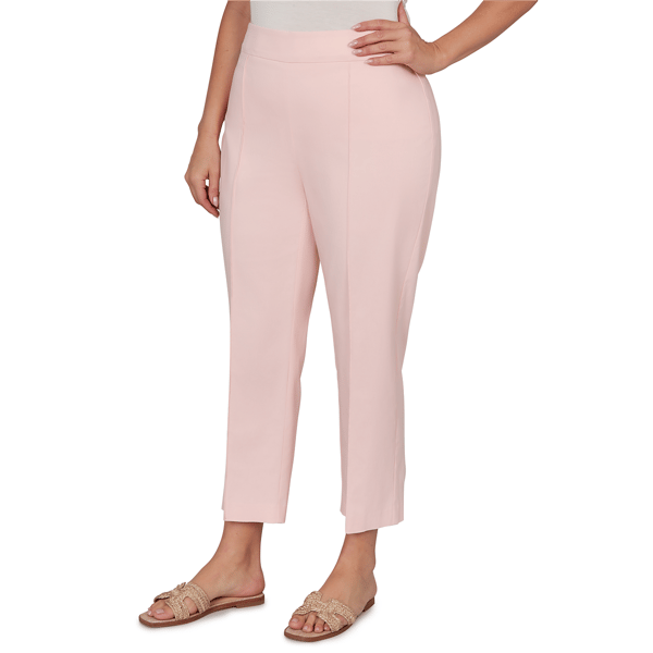 Petite Emaline Enchanted Bloom Pull On Straight Casual Pants
