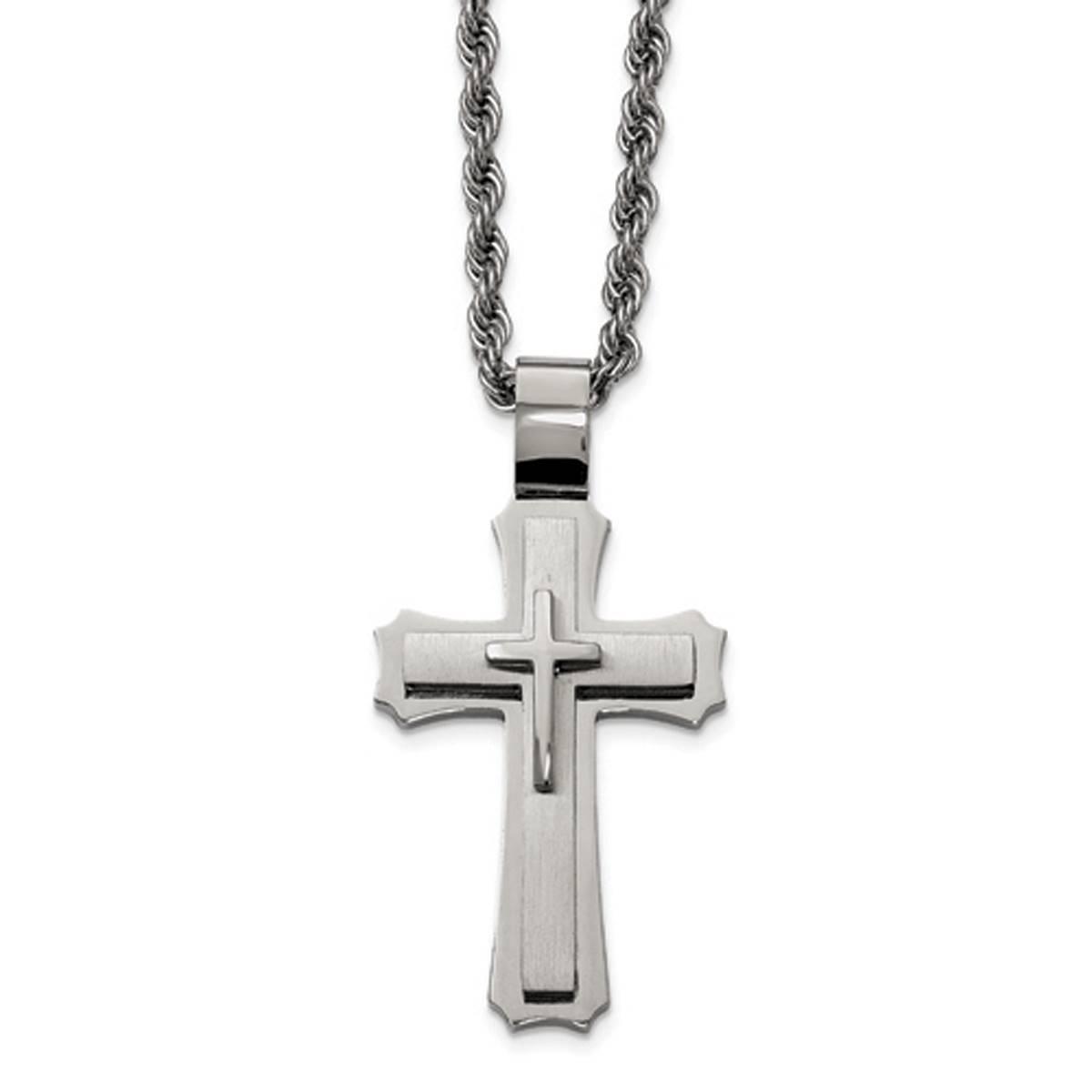 Mens Gentlemen’s Classics™ Steel Triple Layer Cross...