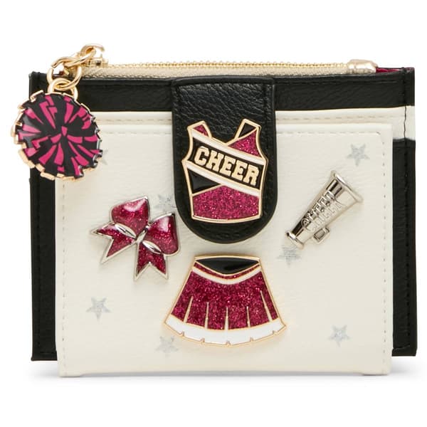 Betsey Johnson Go! Fight! Win! Wallet - image 