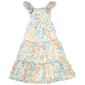 Girls (7-14) Rare Editions Flutter Cuff Smocked Floral Dress - image 1