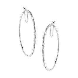 Diamond Classics&#40;tm&#41; Sterling Silver Diamond Accent Earrings