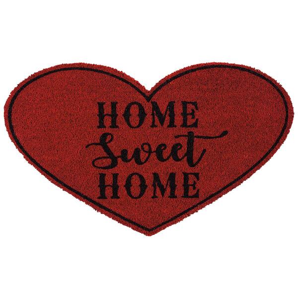 Design Imports Home Sweet Home Heart Doormat - image 
