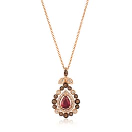 Le Vian&#40;R&#41; 3/4ctw. Passion Ruby&#40;tm&#41; & Diamond Pear Shaped Pendant