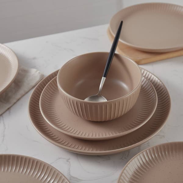 Stone Lain Logan 12pc. Stoneware Dinnerware Set
