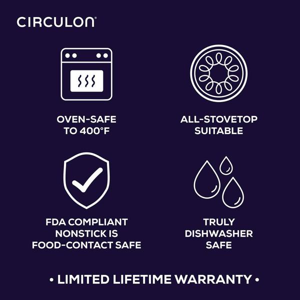 Circulon® A1 Series ScratchDefense Nonstick 6.25in. Frying Pan