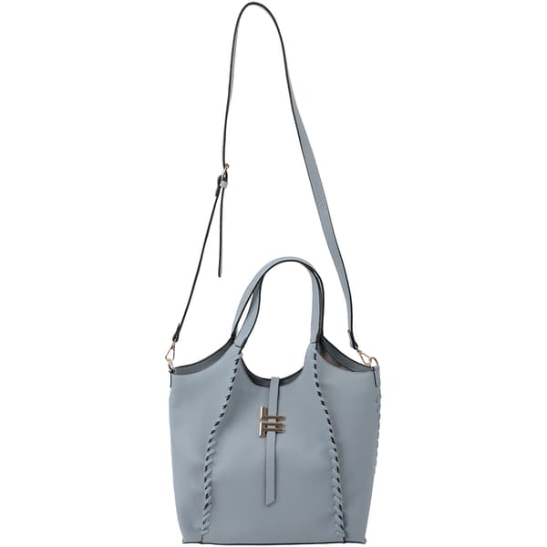 London Fog Jade Whipstitch Hobo $108 - image 