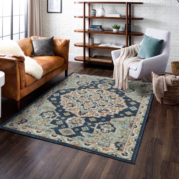 Mohawk Home Laughton Blue Large Area Rug