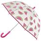 Girls Nicole Miller New York Frosted Watermelon Umbrella - image 1