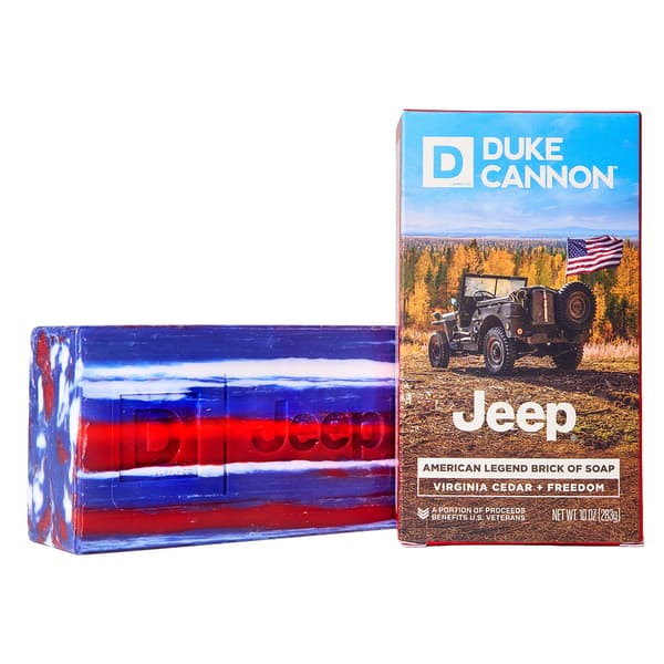 Duke Cannon Jeep American Legend Virginia Cedar + Freedom Soap